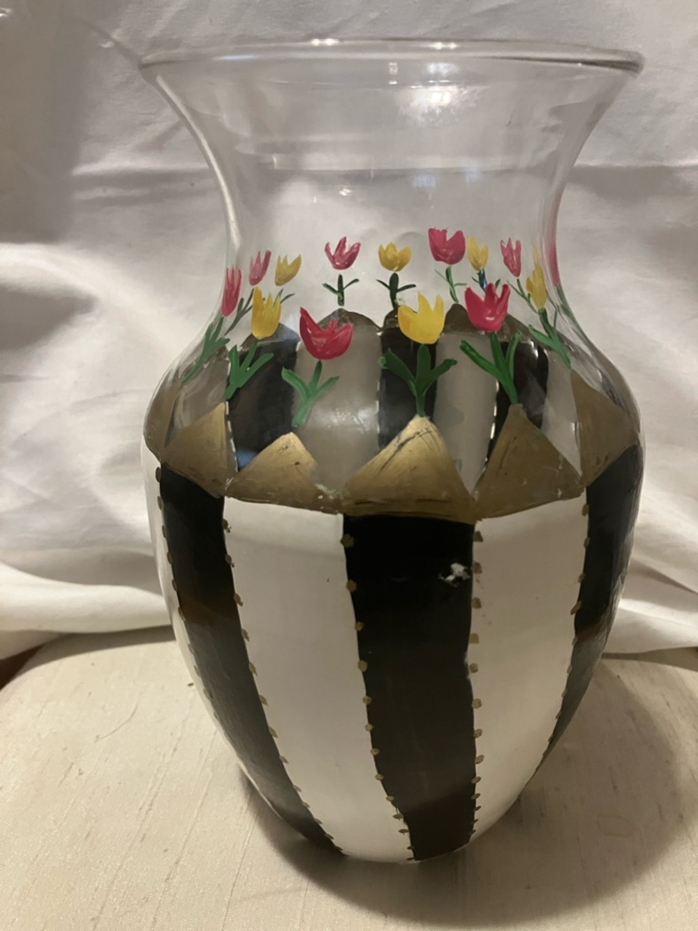 One of s kind. Hand painted in early 2000s , signed by artist Shelley.